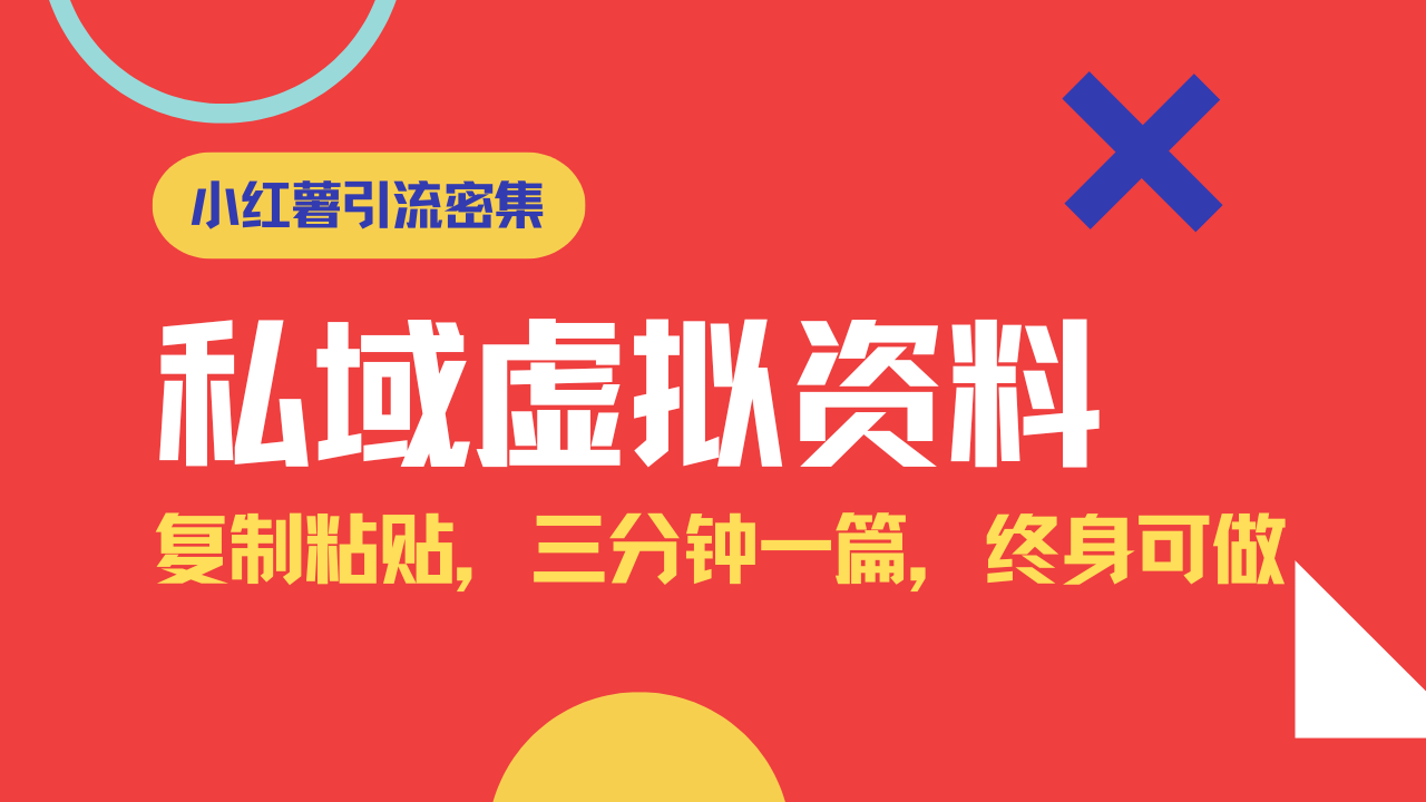 小红书引流私域旅游虚拟资料玩法，复制粘贴，三分钟一篇图文，日入1000…-一品创网