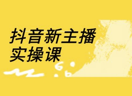 抖音新主播实操课，直播间流量运营线上实操课(18节)-一品创网