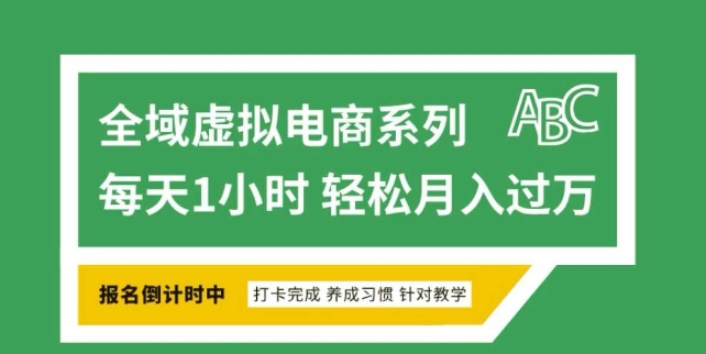 全域虚拟电商变现系列，通过平台出售虚拟电商产品从而获利-一品创网