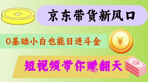 最新京东短视频带货代运营秘籍，轻松躺挣【揭秘】-一品创网